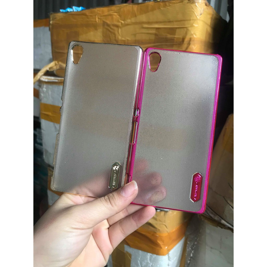 Ốp lưng Nillkin Sần viền màu Sony Z4
