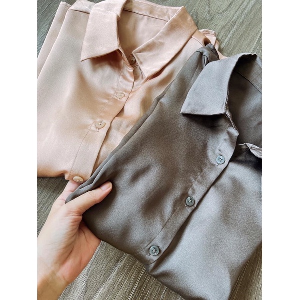 Áo SơMi Nhung Lụa