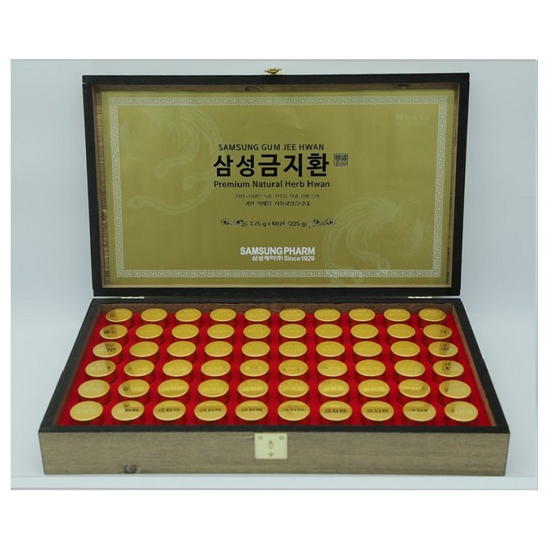 [ Chính Hãng ] An Cung Ngưu Hoàng Hoàn Samsung Hàn Quốc, Hộp Gỗ 60 Viên, Giúp Bổ Não, Ngăn Ngừa Tai Biến, Đột Quỵ | BigBuy360 - bigbuy360.vn