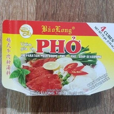 Viên súp gia vị nấu Phở- Bảo Long