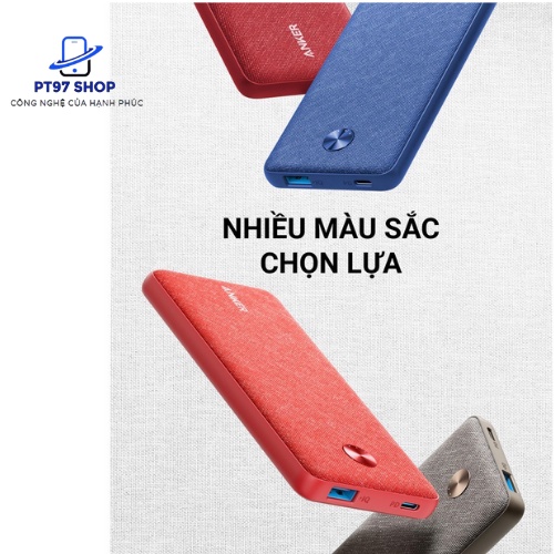 Pin sạc dự phòng ANKER PowerCore III Sense 10K 10000mAh - A1231 - CỤC SẠC NHANH CHÍNH HÃNG, SIÊU BỀN GIÁ TỐT PT97SHOP