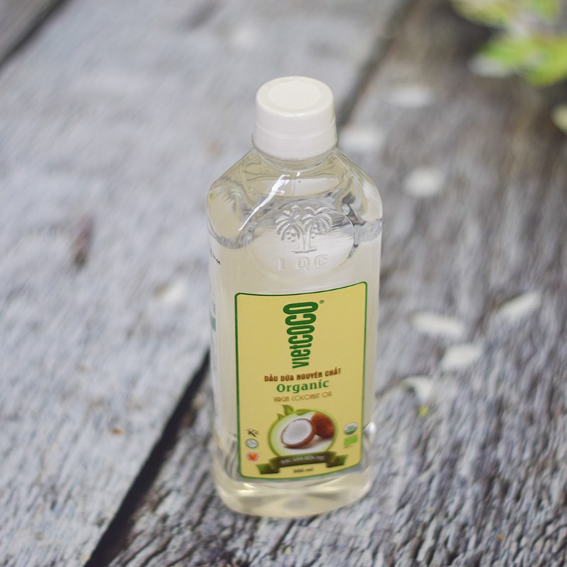 Dầu Dừa Nguyên Chất Organic Vietcoco chai pet 500ml | BigBuy360 - bigbuy360.vn
