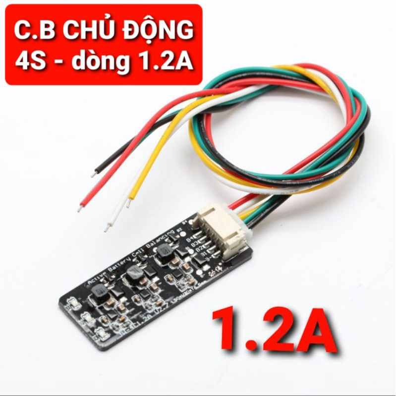 Achun.vn - MẠCH CÂN BẰNG CHỦ ĐỘNG 4S/8S/16S/20S/24S DÒNG CÂN BẰNG 0.8A/1.2A/2A /5A CHO PIN 3.2V & 3.7V