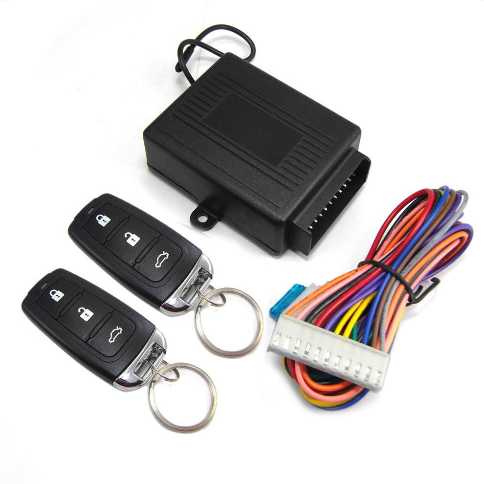 Universal Car Door Lock Keyless Entry+Release Remote Central Locking Kit 8238