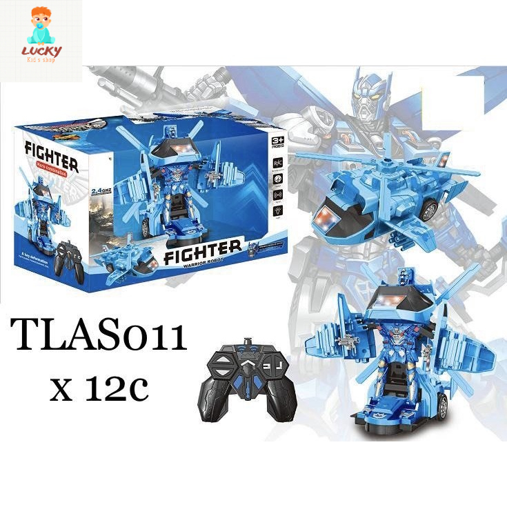 Đồ chơi trẻ em , đồ chơi thông minh Máy bay biến hình robot cho bé tự động phát nhạc chất liệu nhựa ABS cao cấp an toàn