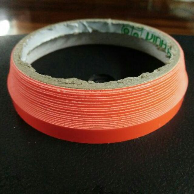 Bộ tem chỉ dán viền xe màu cam 5,3 mét