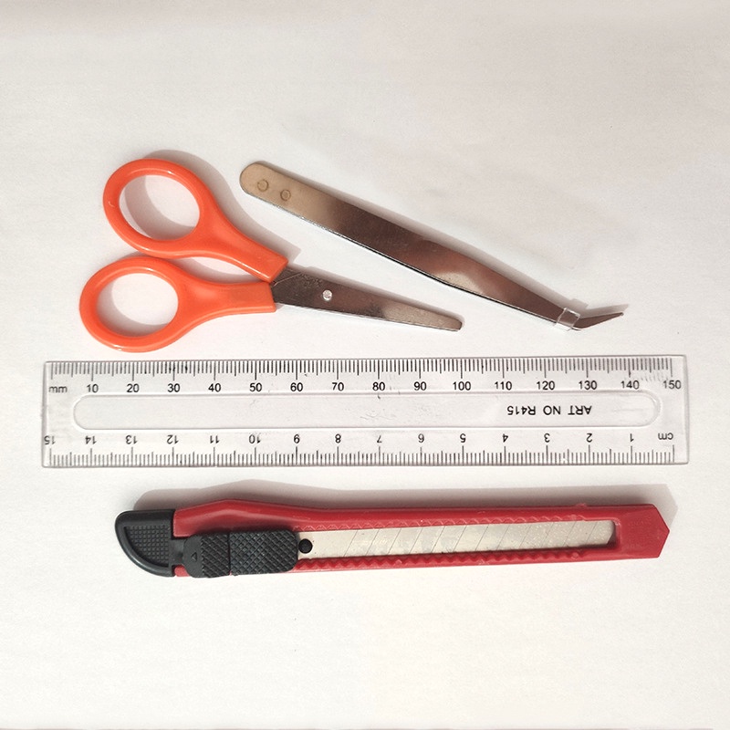 DIY Phụ Kiện Nhíp+ Kéo+ Hộp Nhạc- Phụ Kiện Mô HÌnh Nhà Búp Bê