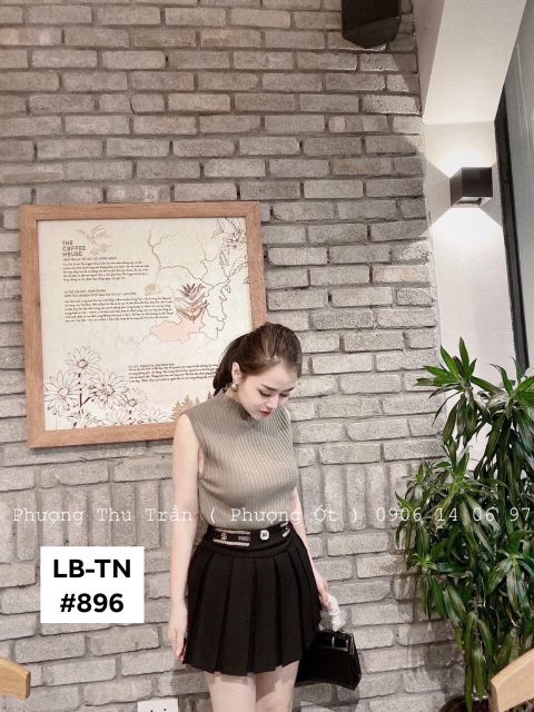 Chân váy xếp ly umi cạp chữ | BigBuy360 - bigbuy360.vn