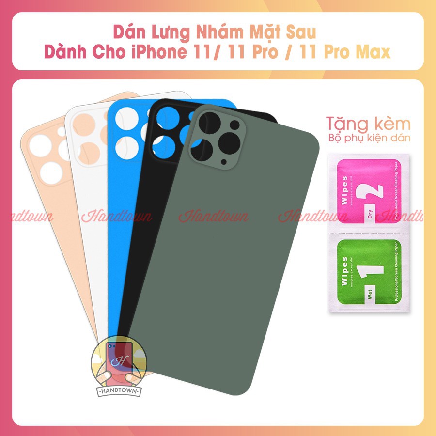 Dán Lưng Nhám Mặt Sau Dành Cho iPhone 11/ 11 Pro / 11 Pro Max