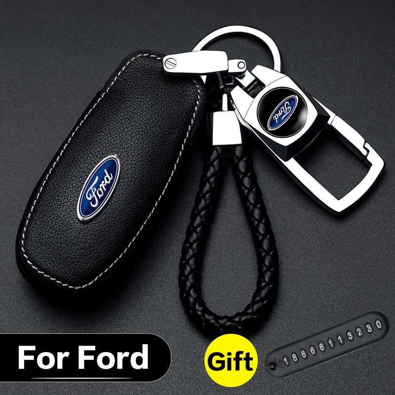 Vỏ bảo vệ chìa khóa điều khiển từ xa thiết kế cho xe hơi Ford Ranger Everest Focus Fiesta Ecpsport Escape