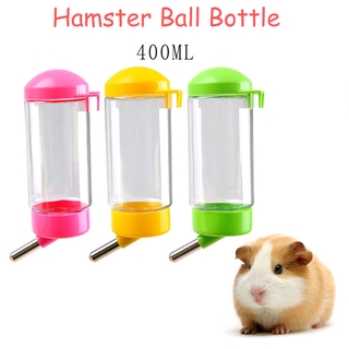 Bình Uống Nước Bằng Nhựa Gắn Lồng Cho Hamster / Sóc / Thỏ