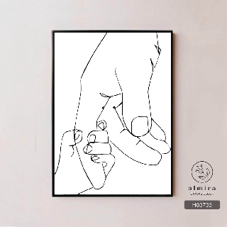 ❣️ Tranh treo tường nghệ thuật ý nghĩa tại Almira Decor - Tặng kèm đinh treo tường 3 chân [H037]