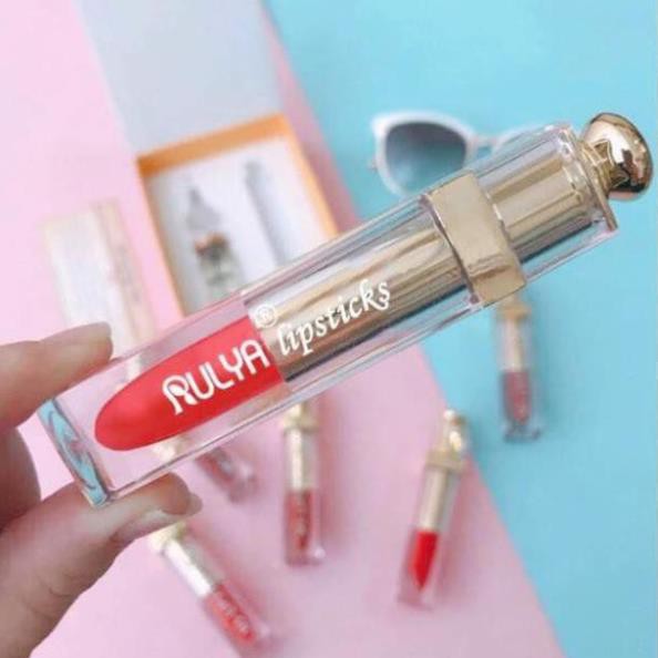 Son môi chính hãng màu đỏ lạnh RULYA LIPSTICKS