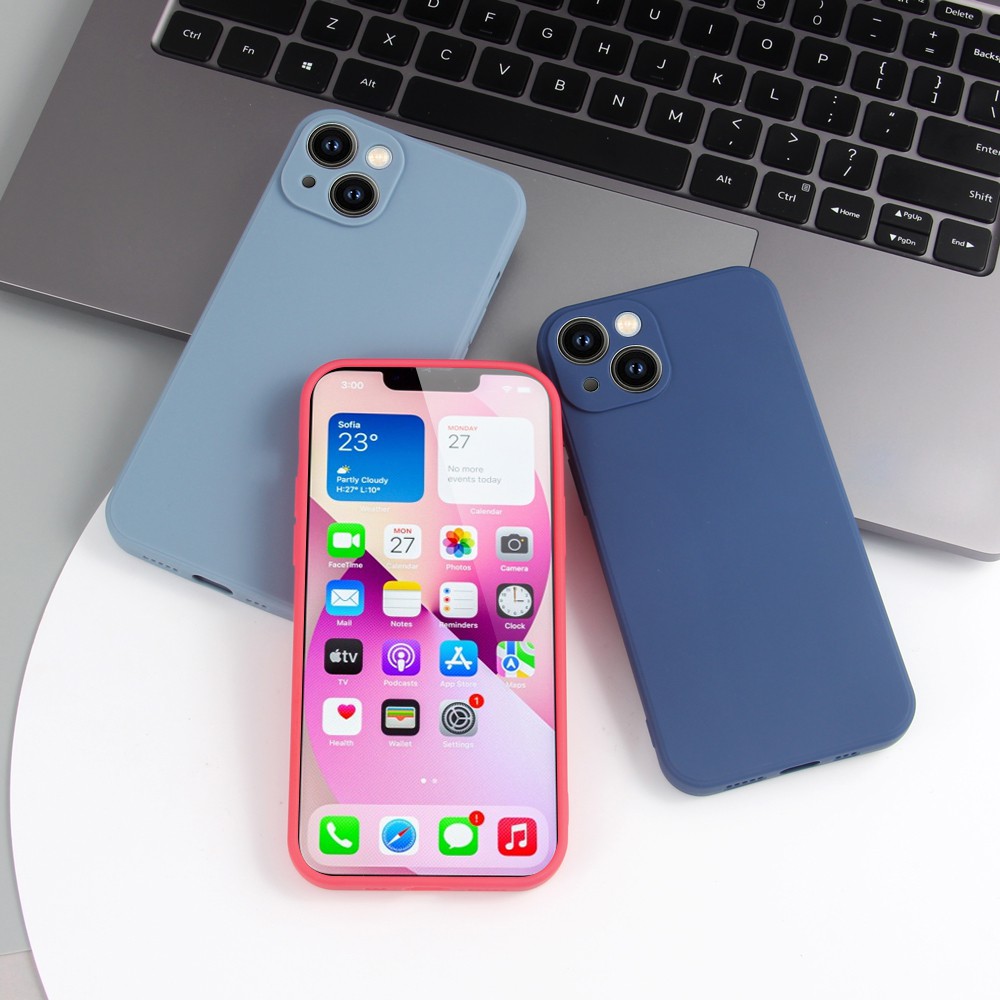 Ốp Điện Thoại Silicon Mềm Dẻo Chính Hãng Dành Cho iphone 15 plus 15 pro max 15 pro max