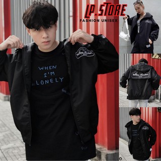 Áo khoác dù nam nữ unisex - áo khoác bomber flicker - lp.store
