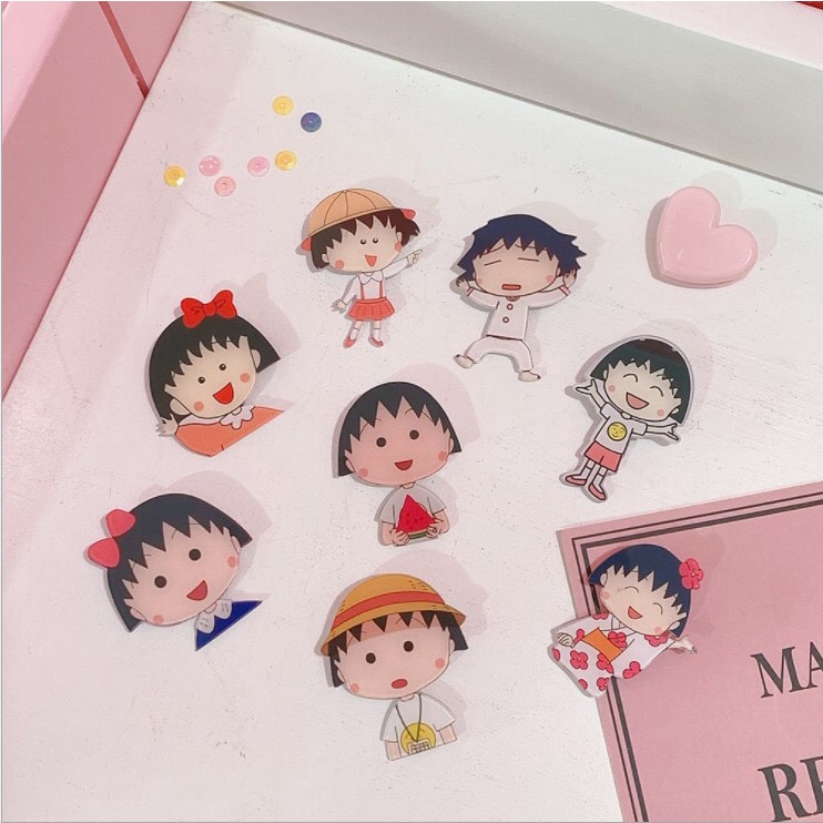 Huy hiệu balo, enamel pin cài áo thủy thủ mặt trăng│ Nhựa cao cấp có lớp màng bảo vệ │ Xem thêm ở phần MÔ TẢ SẢN PHẨM