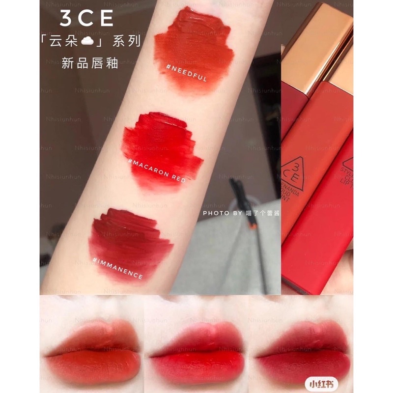 [Có sẵn] Son kem lì 3CE Cloud Lip Tint/Velvet Lip Tint - các màu hot | BigBuy360 - bigbuy360.vn