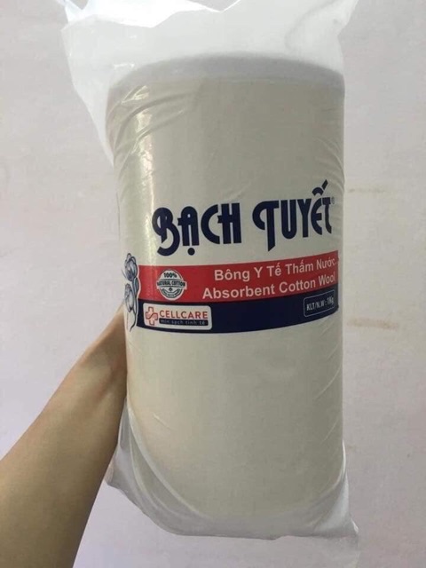 bông gòn bạch tuyết gói lớn 1 kg