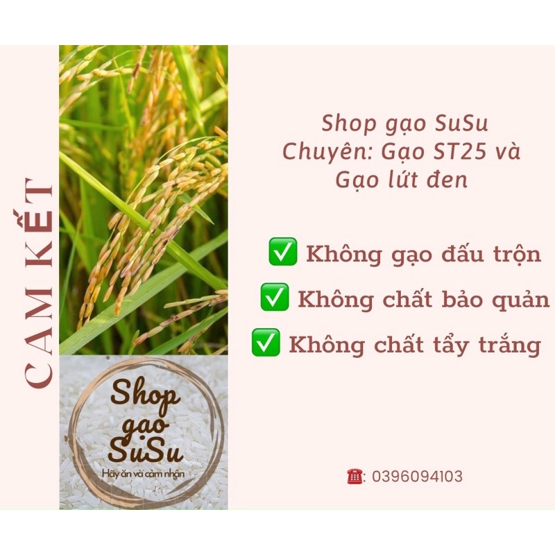 Gạo ST25 - gạo ngon nhất thế giới 2019- (bao 5kg)- thơm, dẻo ngay cả khi để nguội