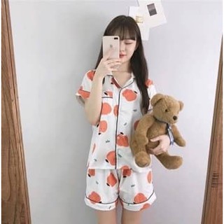 Bộ Pyjama Kate thái (tay ngắn, quần ngắn)