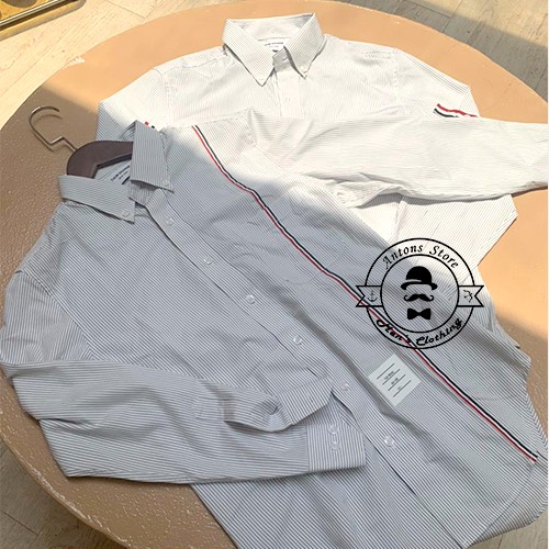Sơ mi Thom Browne Kẻ Nhỏ Sọc Túi