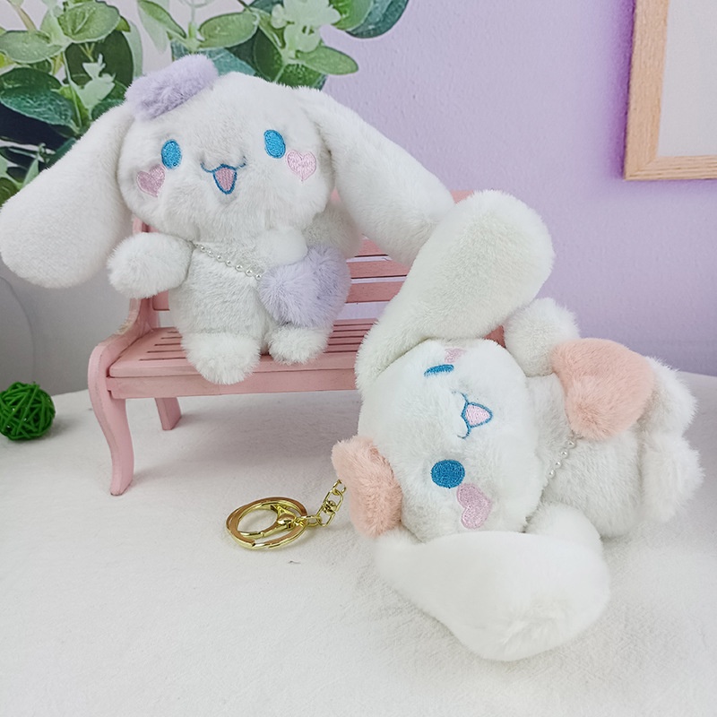 Móc khóa ENVIROSAX hình thú nhồi bông hoạt hình dễ thương