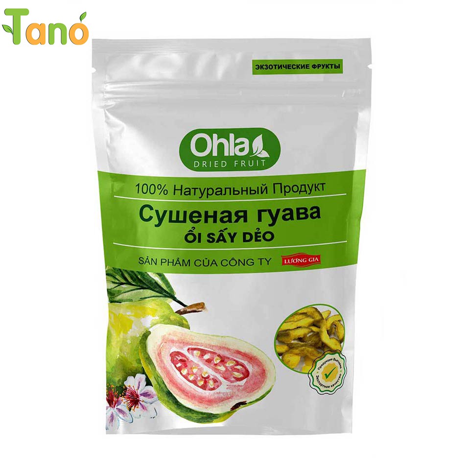 Ổi sấy dẻo VNFRUIT & Gói 500gram