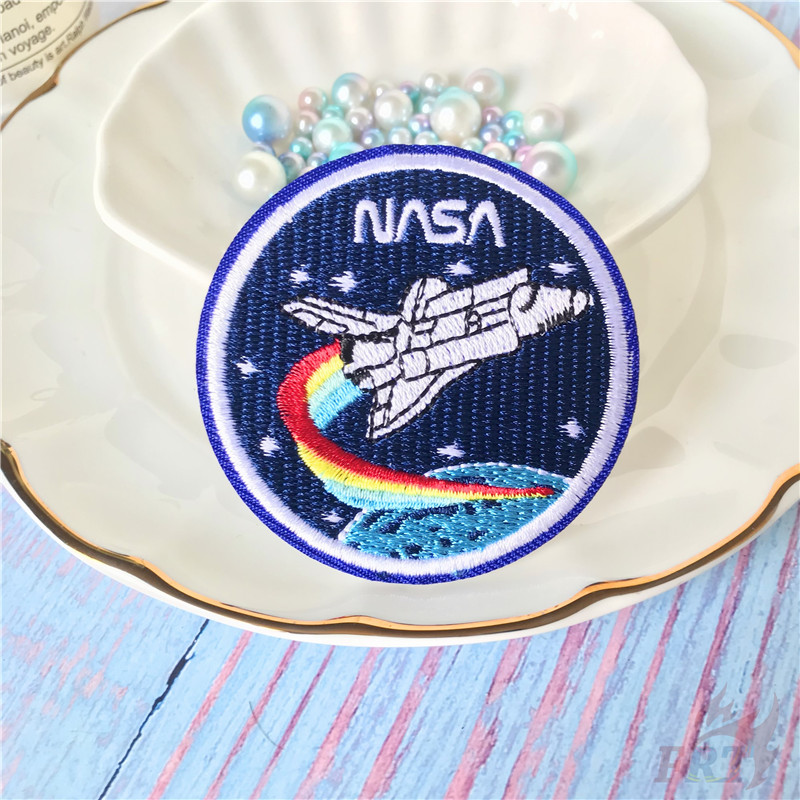 1 Sticker Ủi Thêu Hình Nasa