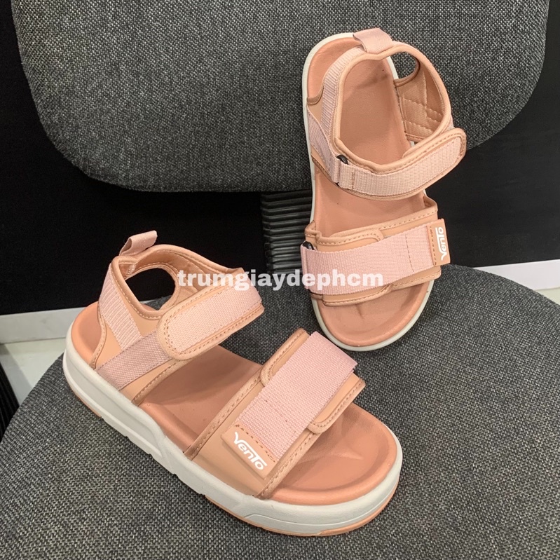 Giày Sandal Vento Nam Nữ - NV10026B Đen