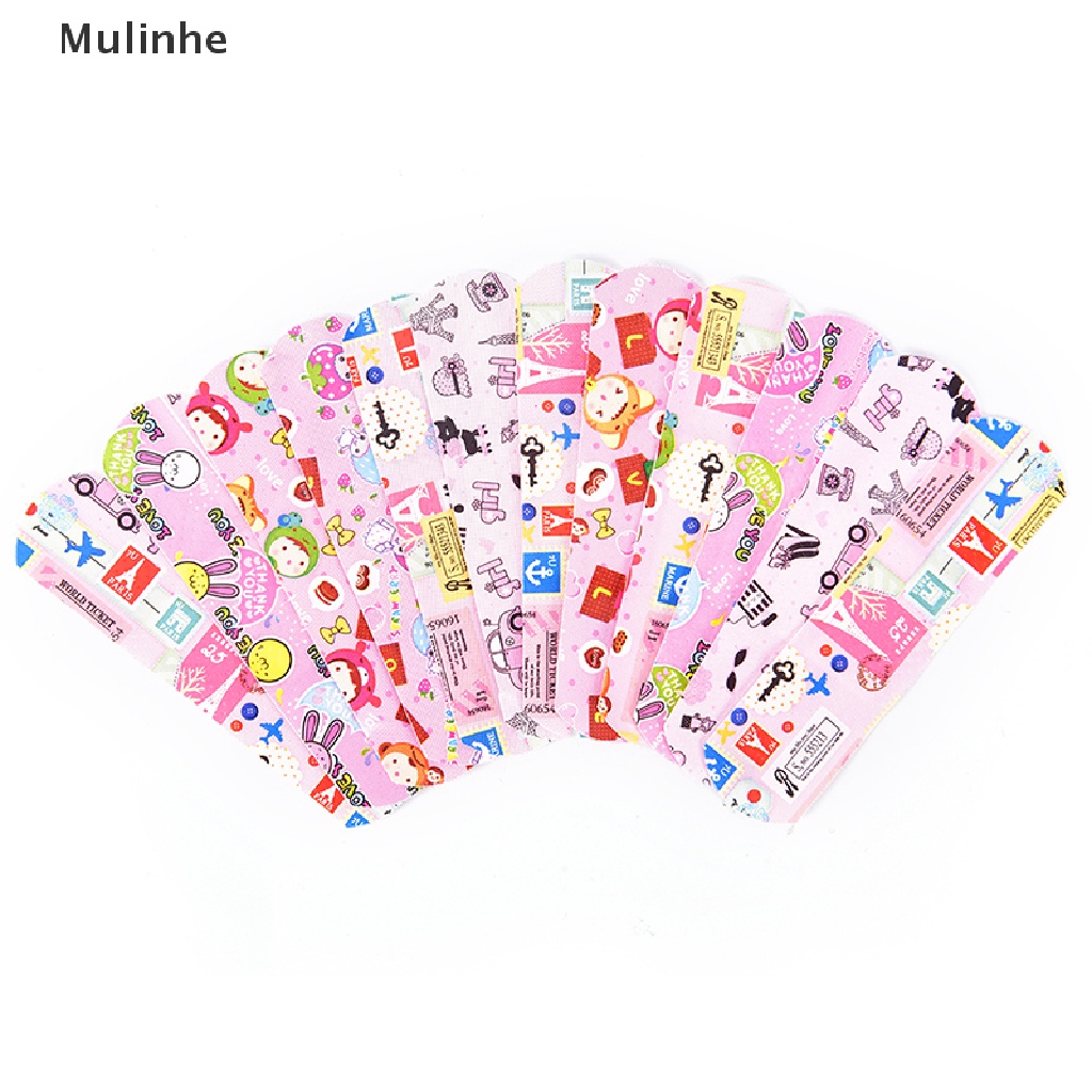 Set 50 băng keo cá nhân họa tiết hoạt hình dễ thương nhiều kiểu dáng