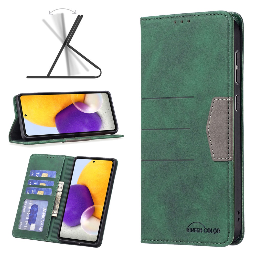 Bao Da Điện Thoại Nắp Lật Kèm Ngăn Đựng Thẻ Cho Samsung Galaxy A03 Core A13 A23 A33 A53 A73