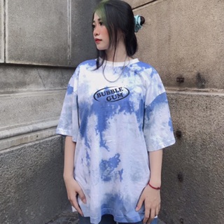 Áo Thun Tie-Dye hoá đơn by BUBBLE GUM STUDIO