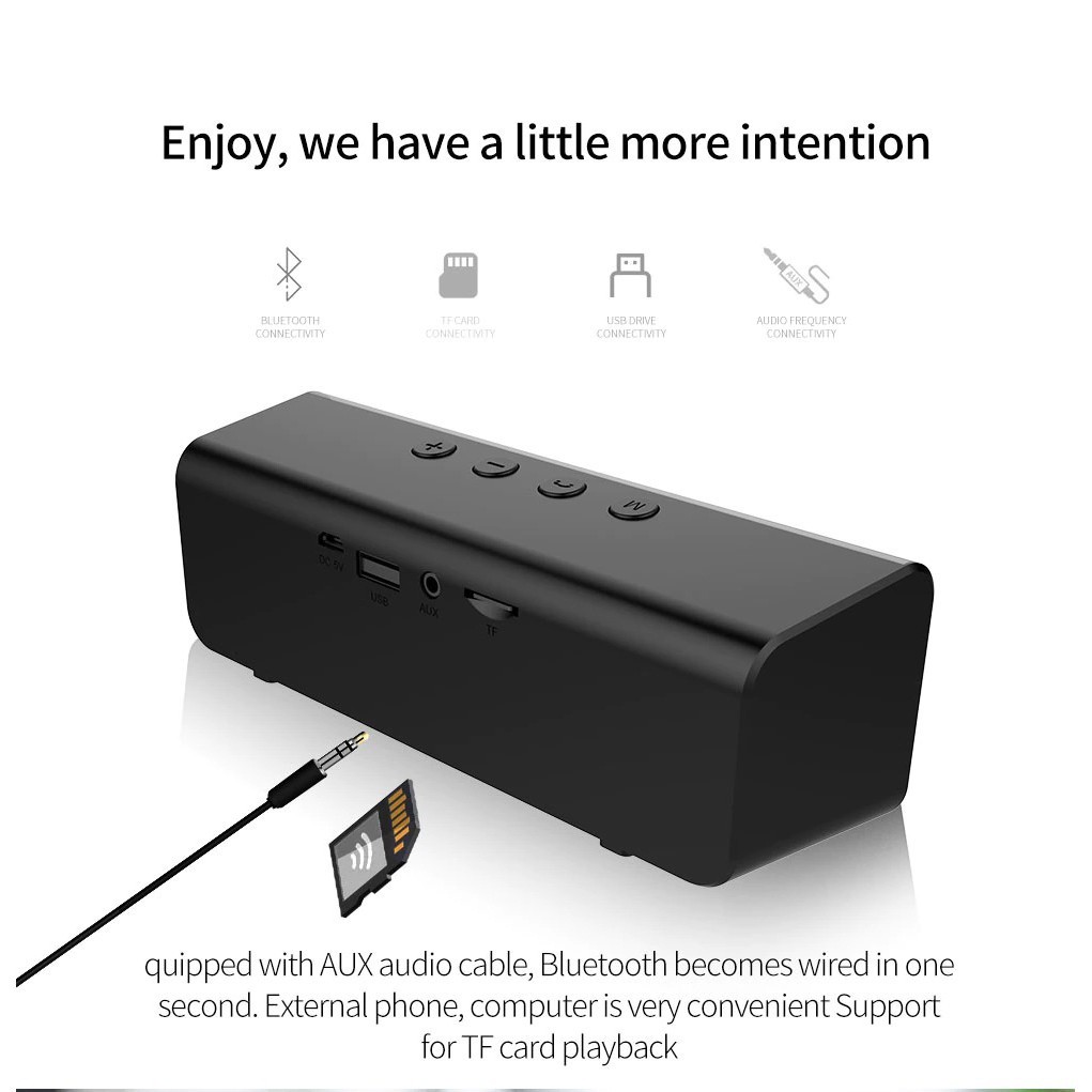 Loa Zealot S31, loa Bluetooth Âm Thanh Hifi Stereo 3D (Hỗ Trợ Thẻ Nhớ TF) - Hàng Chính Hãng