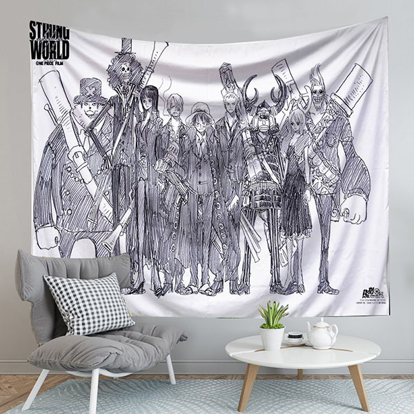 Poster Treo Tường In Hình Nhân Vật Phim One Piece Cá Tính