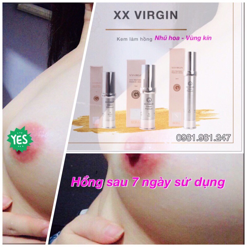 Kem hồng Nhũ hoa và cô bé Xxvirgin 5ml | BigBuy360 - bigbuy360.vn