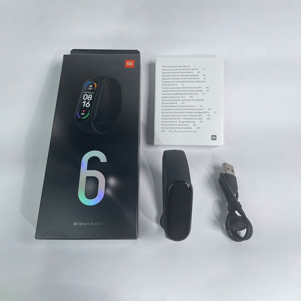 [Bản quốc tế] Đồng Hồ Thông Minh Xiaomi Mi Band 6 Smart Watch Đo nồng độ oxy trong máu SpO2