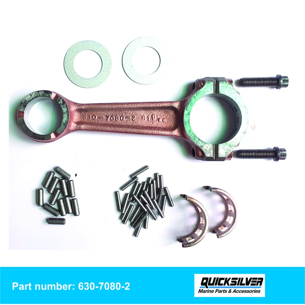 Tay zên cho động cơ thủy Mercury (Connecting Rod 630-7080-2) dùng cho động cơ từ 18HP - 25HP hàng của QuickSilver