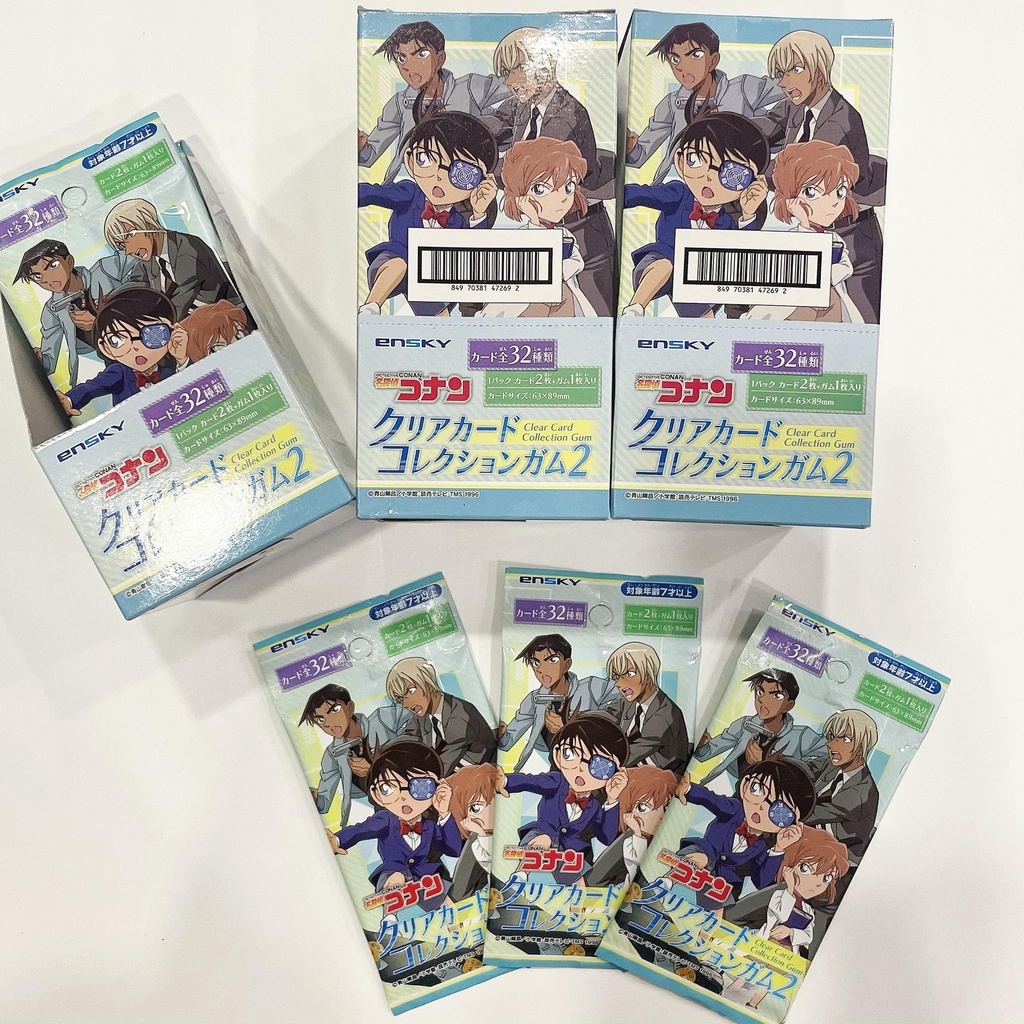 Pack Card Clear Conan (2 Card)