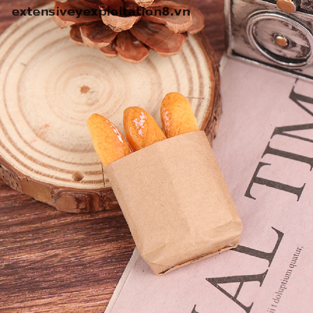 Bánh Mì Đồ Chơi Trang Trí Nhà Búp Bê Tỉ Lệ 1: 12