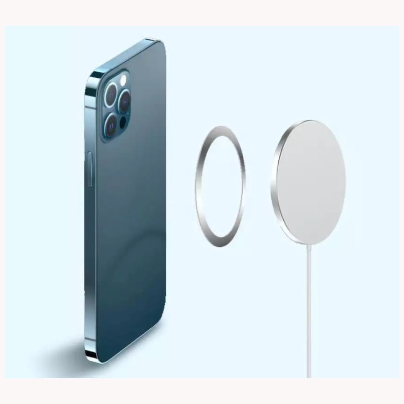 Vòng từ tính sạc không dây, Miếng dán không dây hợp kim từ tính Cho IP8/8plus/X/Xs/XsMax/11/11Pro/11Pro Max - DODO