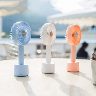 Quạt tích điện cầm tay mini, quạt để bàn YOOBAO F02 cute, tiện lợi, công suất lớn
