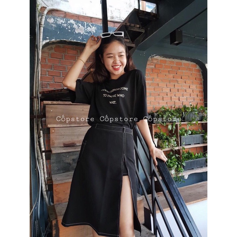 CHÂN VÁY XẺ [HYON SKIRT] | BigBuy360 - bigbuy360.vn