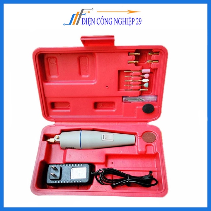 Máy Khoan Hộp Đỏ ( Khoan mạch điện tử đa năng 12VDC )