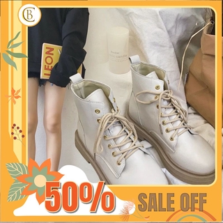Giày ulzzang cố cao da bóng buộc dây( Ảnh thật ở cuối)