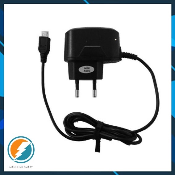Sạc Hammer chính hãng Micro usb, Chân kim liền dây cho Nokia, Samsung