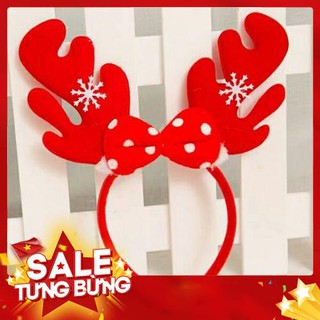 [siêu sale] Bờm noel - bờm giáng sinh có đèn phát sáng