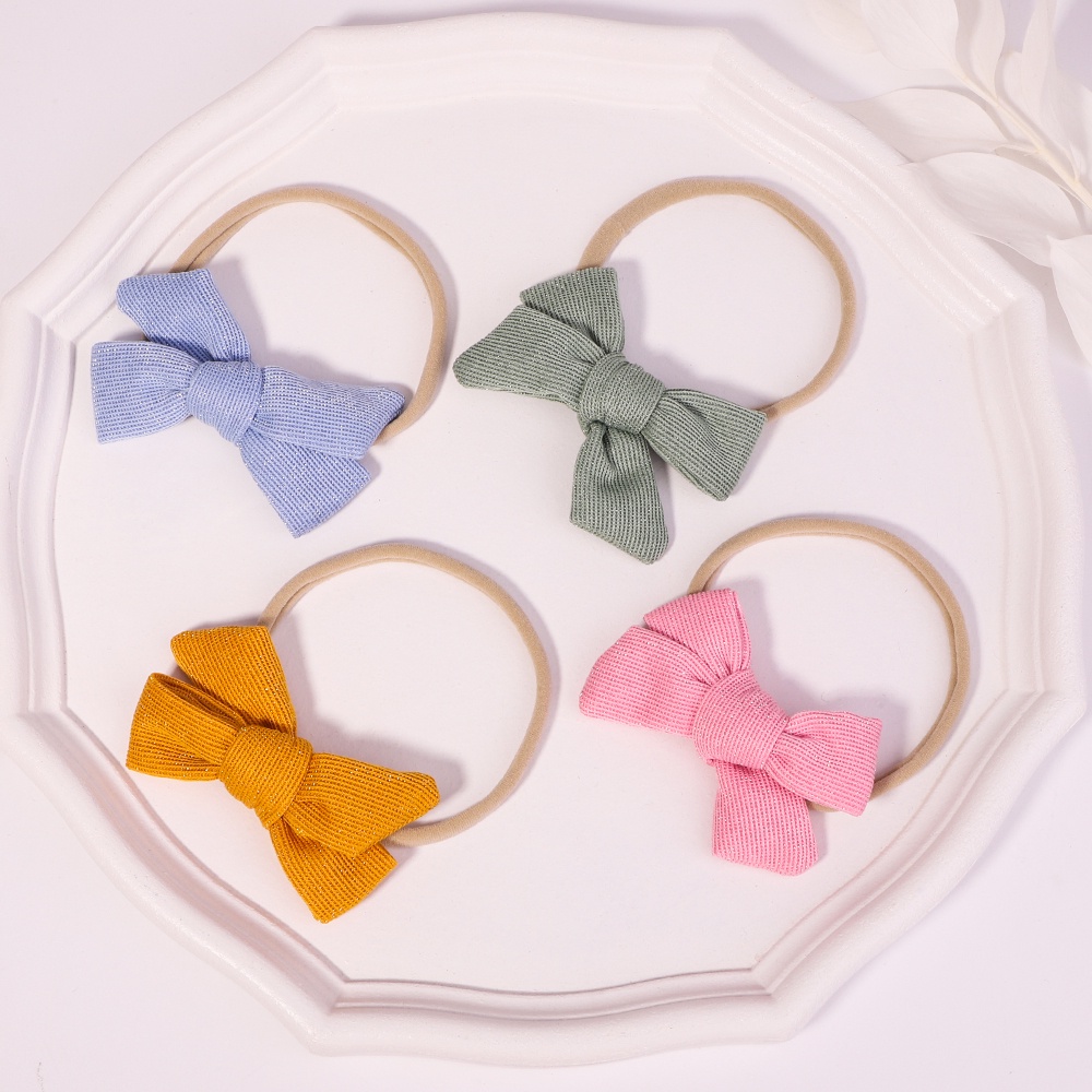 KIDSBOWS Set 5 Băng Đô Đính Nơ Dễ Thương Cho Bé Gái