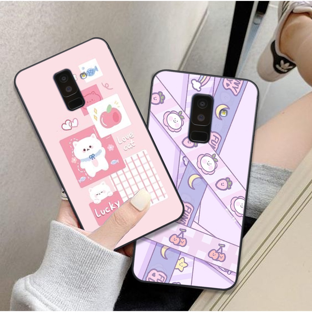 Ốp lưng Samsung A6 2018 / A6 Plus / J8 đáng yêu, siêu đẹp. Vỏ lưng SS in hình đáng yêu cực đẹp mắt