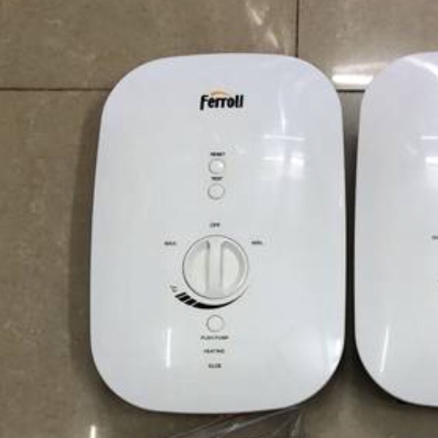 MÁY TẮM NƯỚC NÓNG FEROLI CÓ BƠM CÔNG NGHỆ Ý