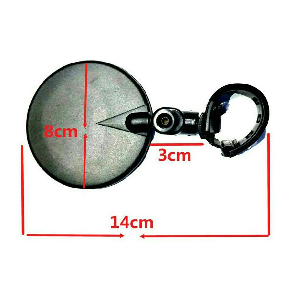 GIÁ SỈ  Gương gắn tay lái xe đạp tròn gương chiếu hậu xe đạp